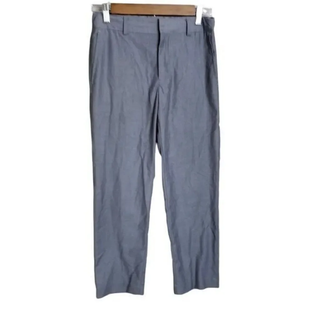 Gioberti Boys Size 10 Gray Solid Dress Pants - Picture 6 of 8